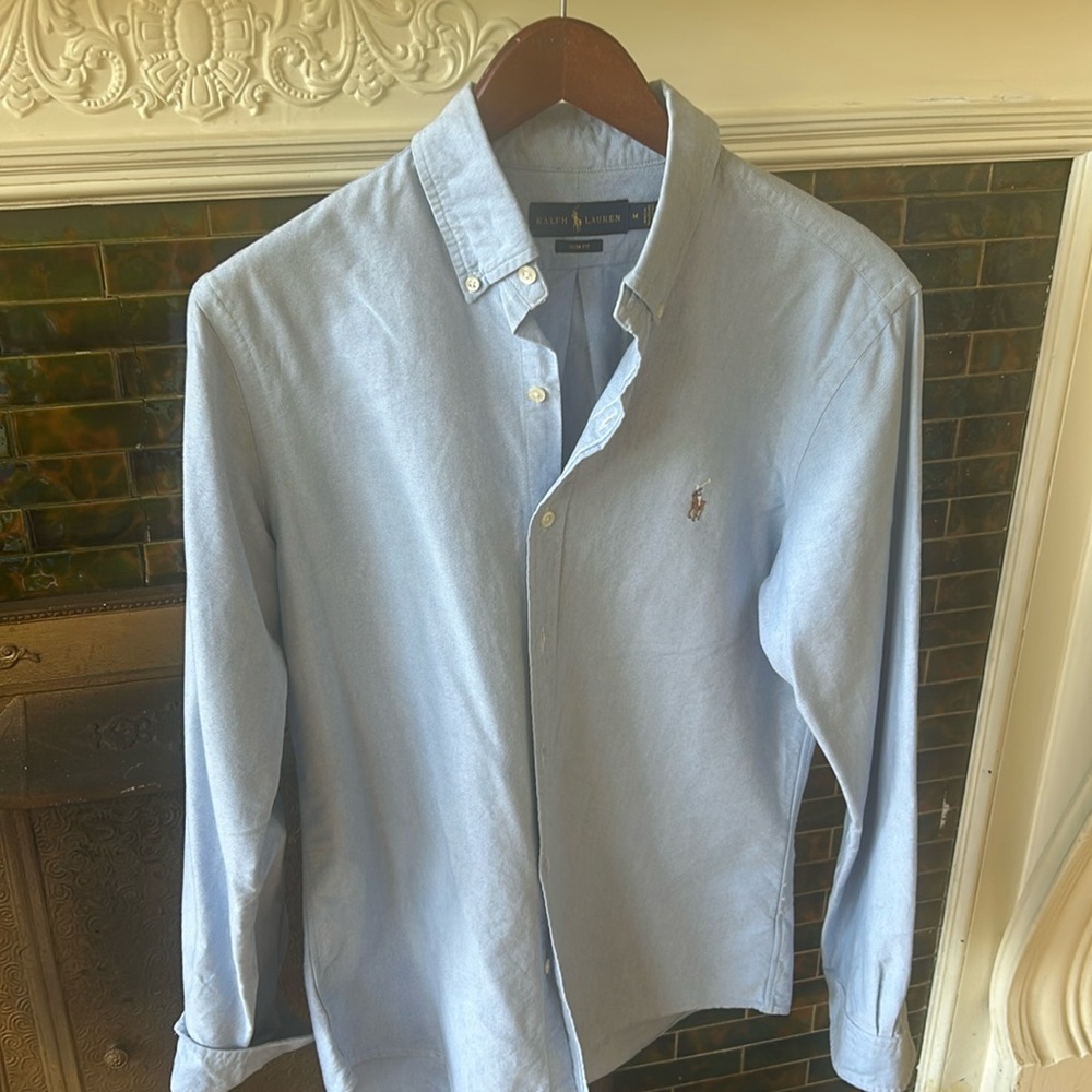 Ralph Lauren blue shirt